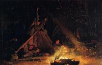 Homer, Winslow - Camp Fire